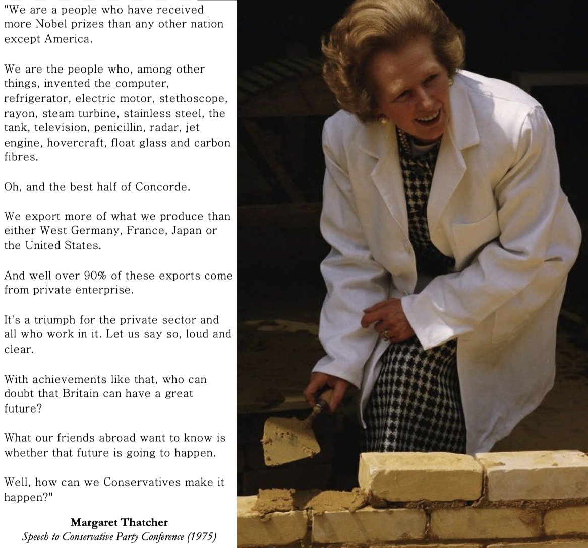 We are a people who have received more Nobel prizes than any other nation except America.

We are the people who, among other things, invented the computer, refrigerator, electric motor, stethoscope, rayon, steam turbine, stainless steel, the tank, television, penicillin, radar,