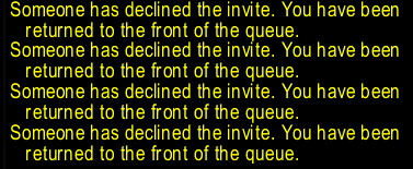 Queing solo shuffles as dps💀