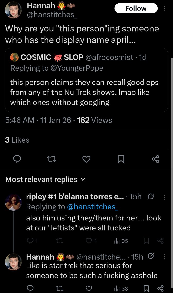 COSMIC 🖖🏾 SLOP tweet media