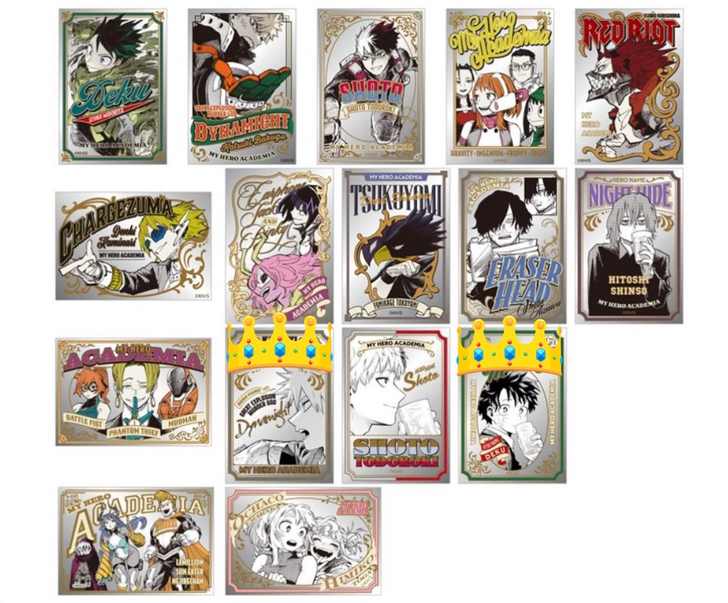 交換】僕のヒーローアカデミア ヒロアカ 原画展 ジャンプフェスタ