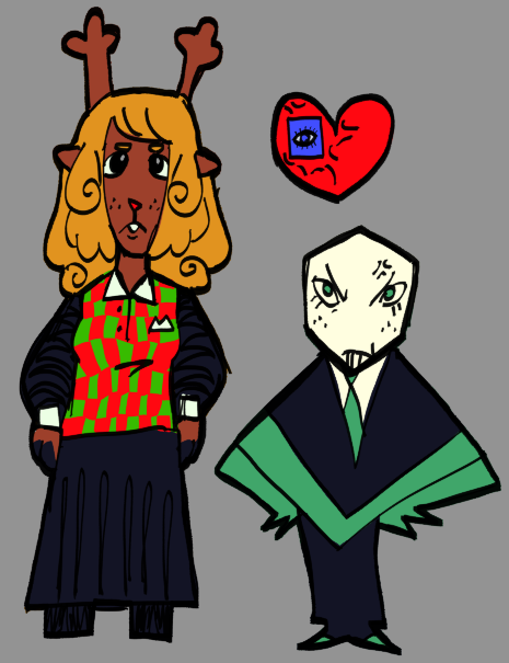 HoglinPunter's tweet image. the girl, the angel, and some stupid fucking grippy dice