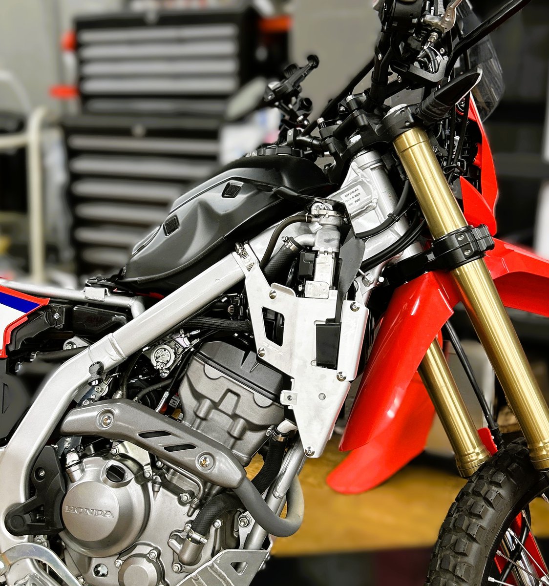 CRF250L ZETA ラジエーターガード CRF250L MD47 ZETA ラジエターガード 取付 - PUSH!PUSH!PUSH!.net