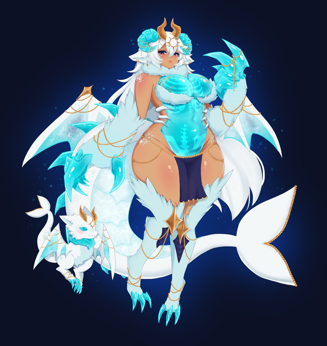 Azaeriel 🩵🐉 tweet media