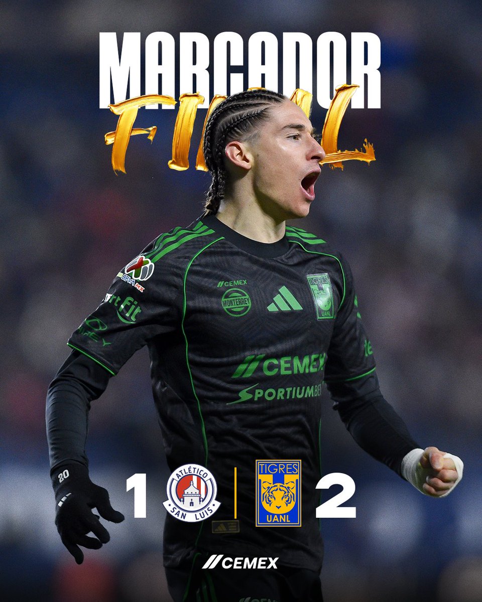 TigresOficial's tweet image. ¡Triunfo y nos regresamos con los 3 puntos a casa!

@CEMEXMx 

#SiempreContigo 👊 #EstoEsTigres 🐯