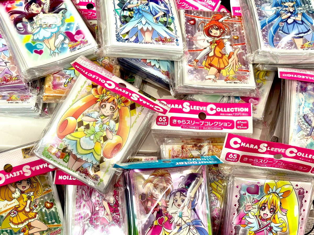 プリキュアスリーブ103個まとめ売り プリキュアスリーブ103個まとめ売り プリキュア スリーブ まとめ売り
