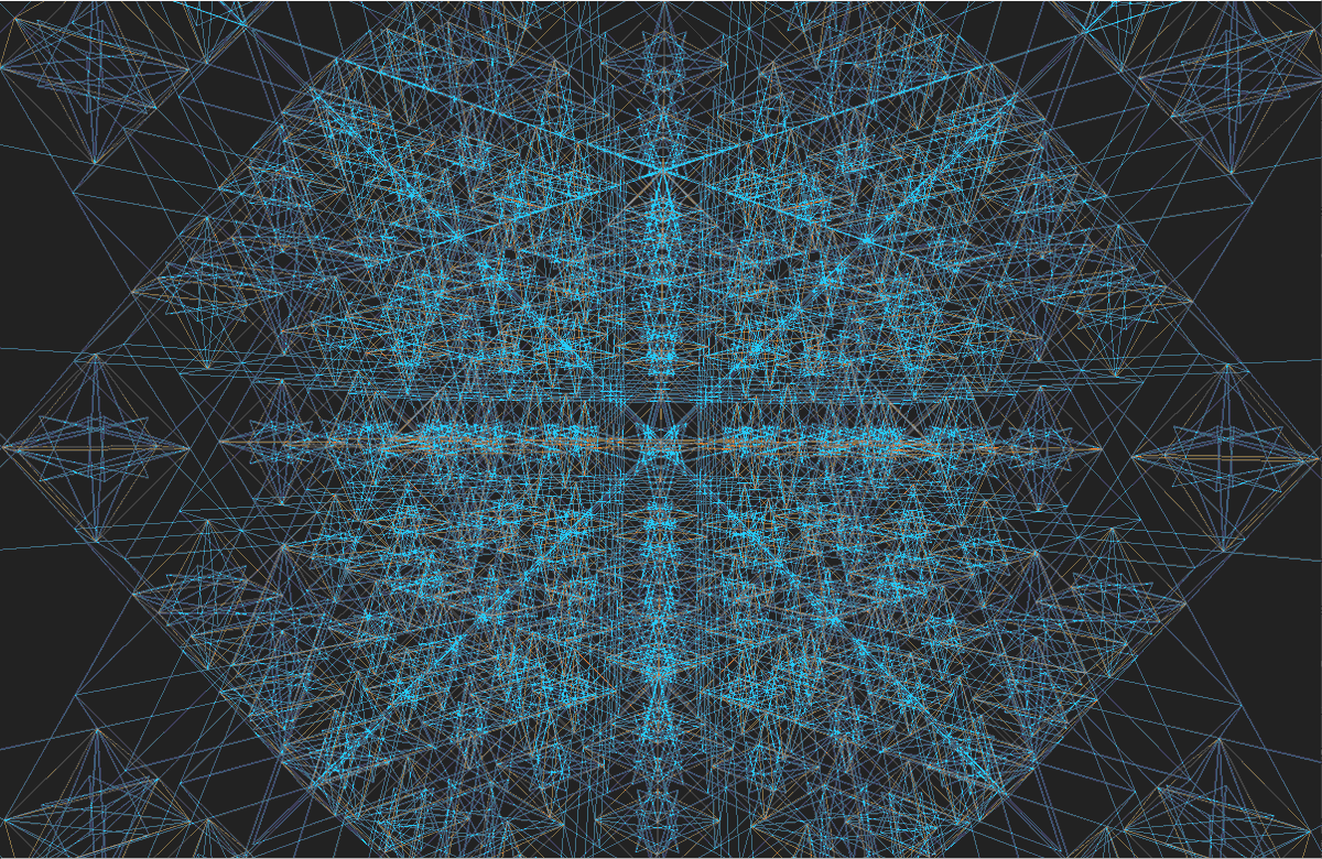 PaulAllenHQ's tweet photo. The beauty of an OCTA-TETRA lattice. 

@cognitivecode #SILVIA https://t.co/kXxa6BE01a
