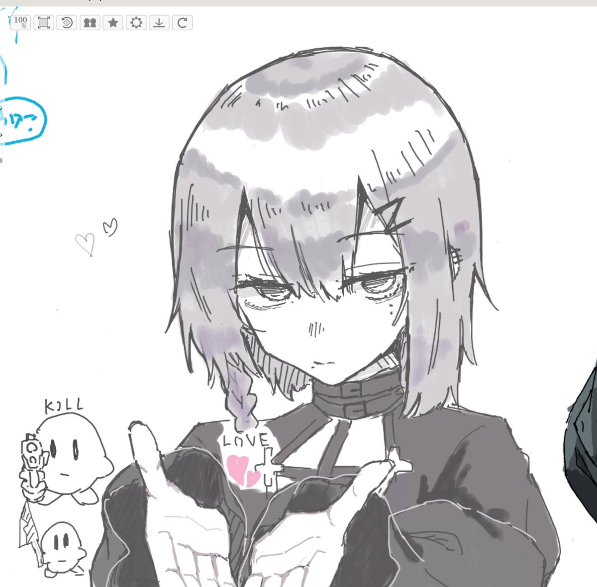 絵茶ネネロアちゃんでした