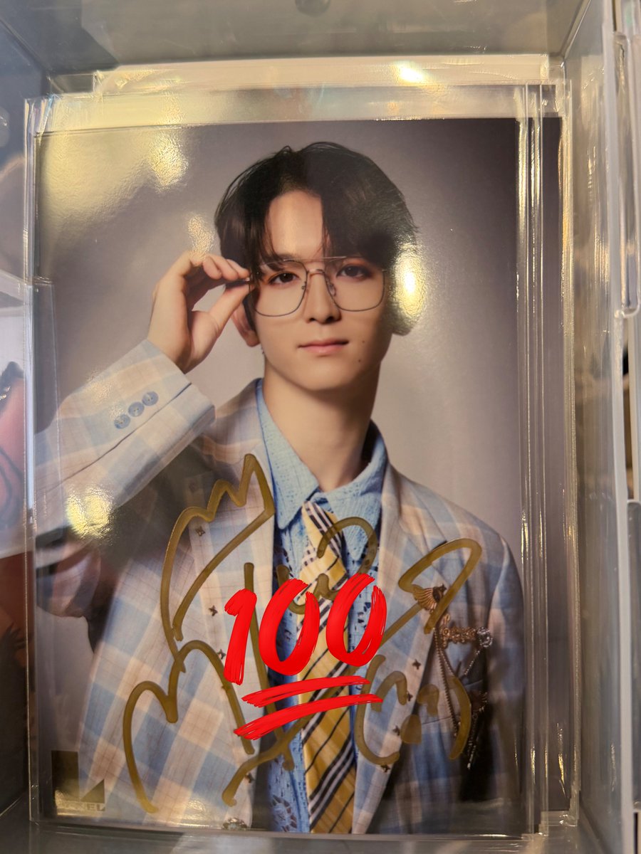 Lienel 生写真 交換 サイン入り 【求】近藤サイン（メガネ最優先