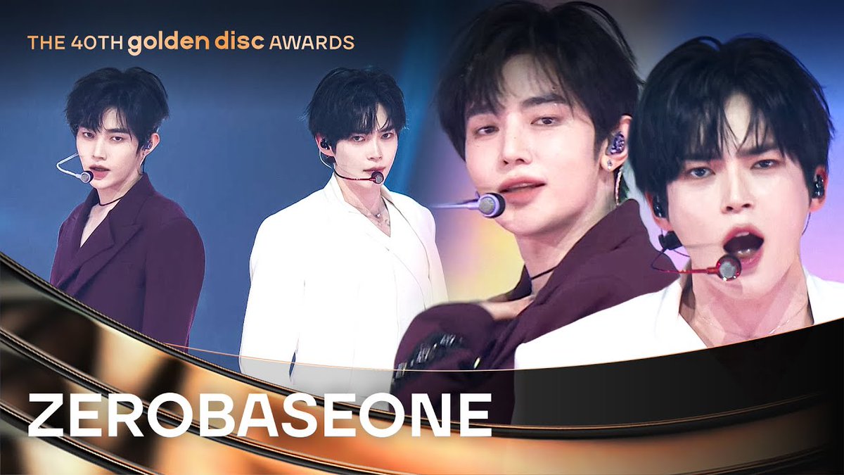 The 40th Golden Disc Awards with upbit✨ PERFORMANCE

ZEROBASEONE <a href="/ZB1_official/">ZEROBASEONE</a> SUNG HANBIN &amp; ZHANG HAO - 'Better' ♪

🔗youtu.be/DEEVaS--YpM

#40thGDA #골든디스크어워즈 #Goldendiscawards
#goldendiscwithupbit #goldendiscawardswithupbit
