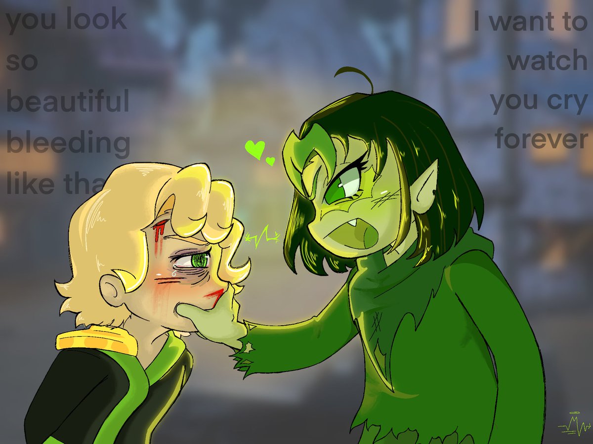PoisonedGhostie's tweet photo. My horrible horrible Yuri #greenwind #morroninjago #lloydgarmadon #ninjagofanart Morro and Lloyd yet again https://t.co/WqZaFOy2sm