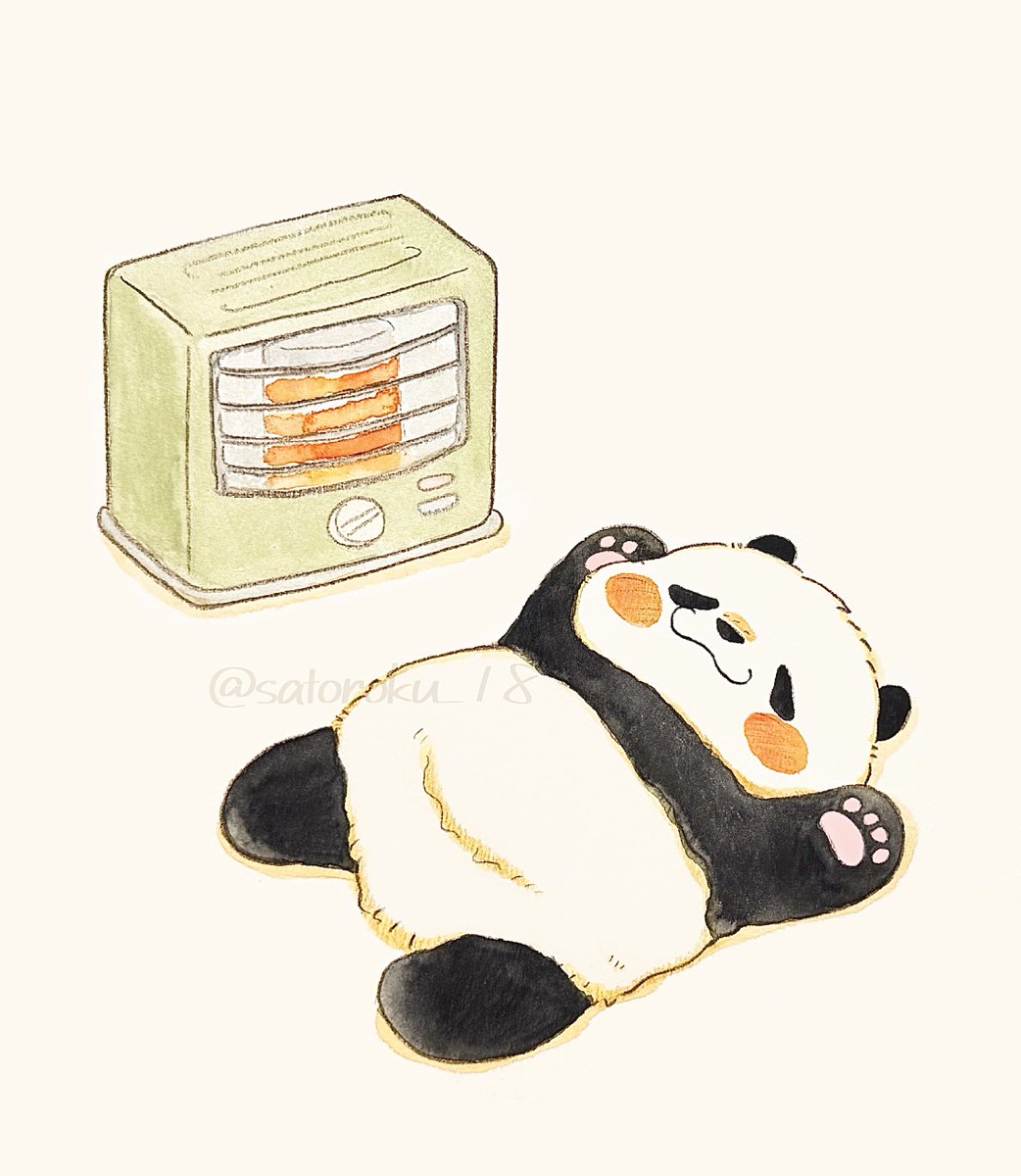 satoroku_18's tweet image. ほかほかぱんだ