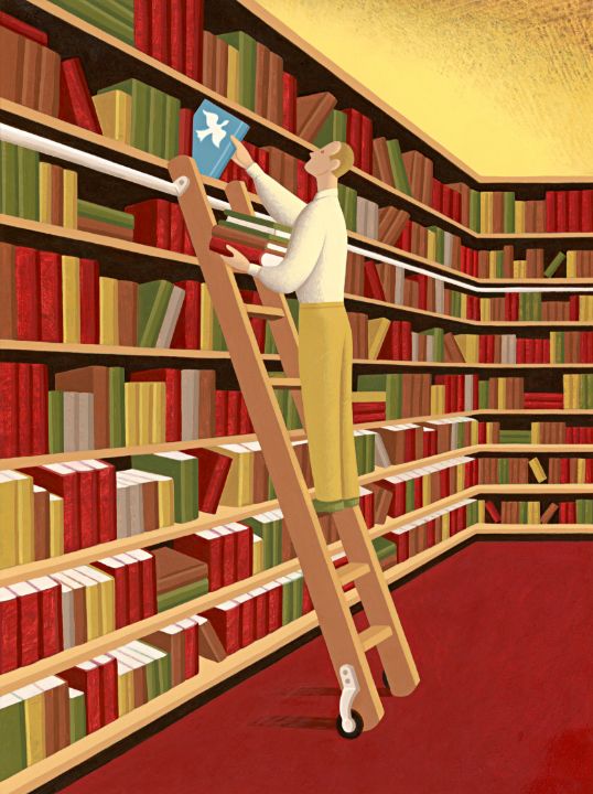 Art of the Day! "Books". Buy at: ArtPal.com/illustrationzo…