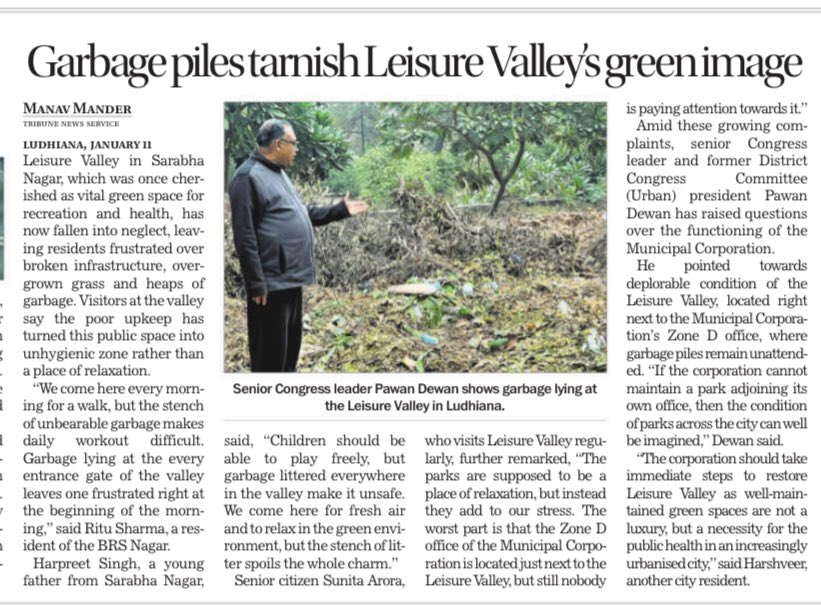 DewanPawan's tweet photo. Today, @thetribunechd highlighted an important public issue, amplifying citizens’ voices and urging authorities to act.
#MunicipalCorporation #LudhianaWest #SarabhaNagar #IncompleteWork https://t.co/ONfwRXf0v1