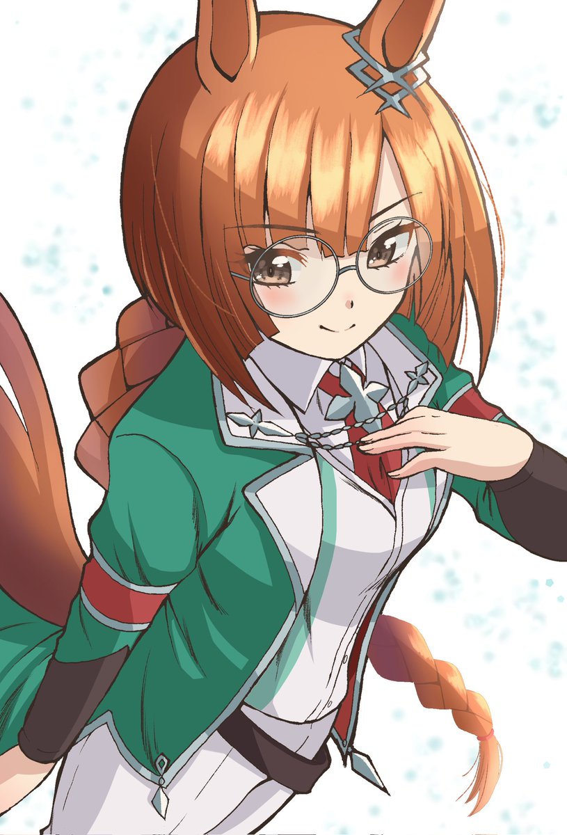 #眼鏡っ娘を見るとストレスが減るらしい