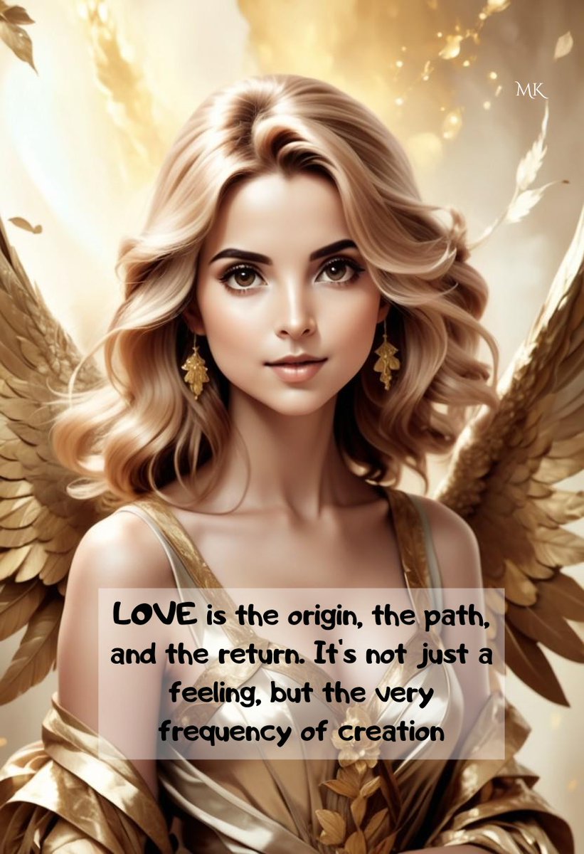 AxtroMagic's tweet image. LOVE is the origin, the path, &amp;amp; the return.

It's not just a feeling, but the very frequency of creation😇