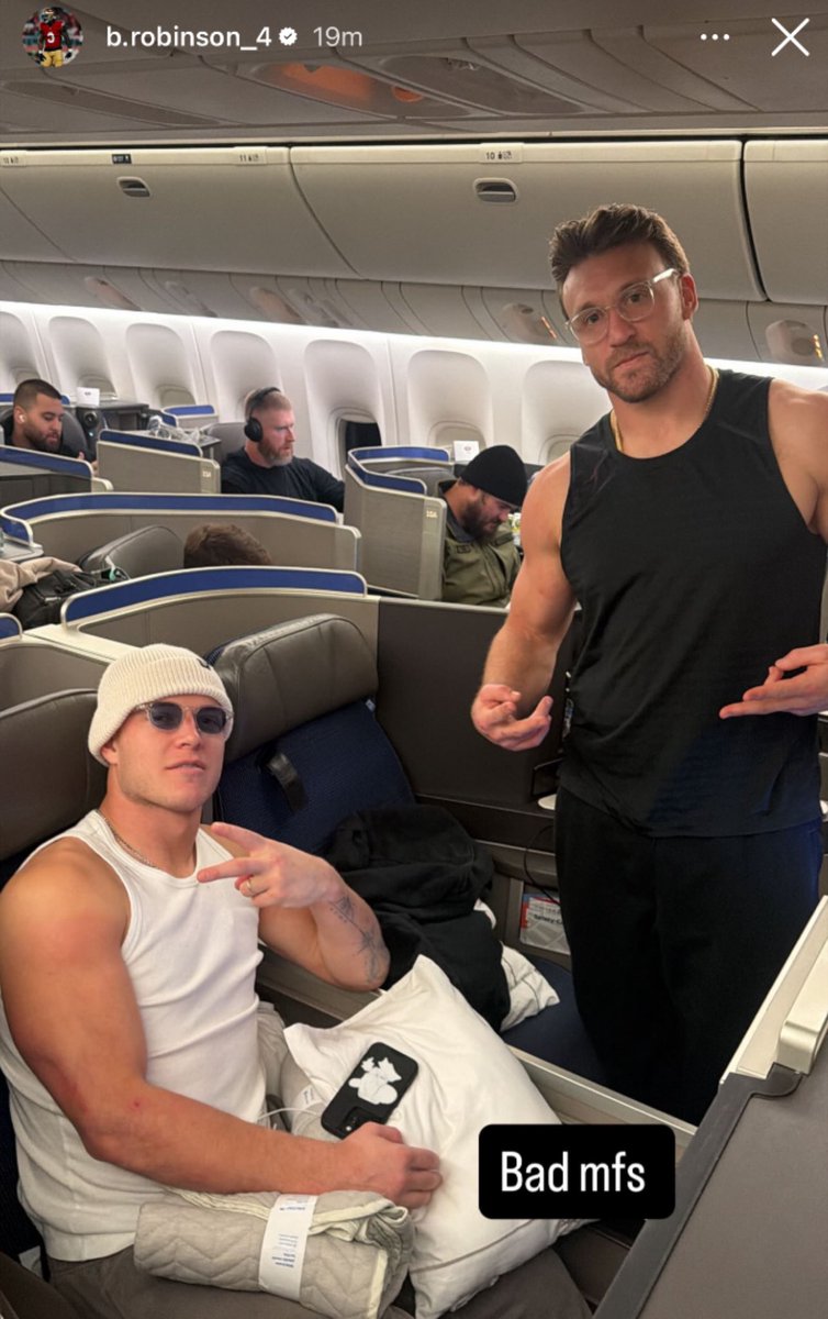 #49ers RB Brian Robinson posted this to his IG story 😤