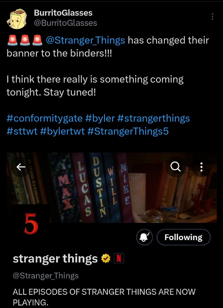 Let the #BurritoGlasses be true, Amen.
#conformitygate