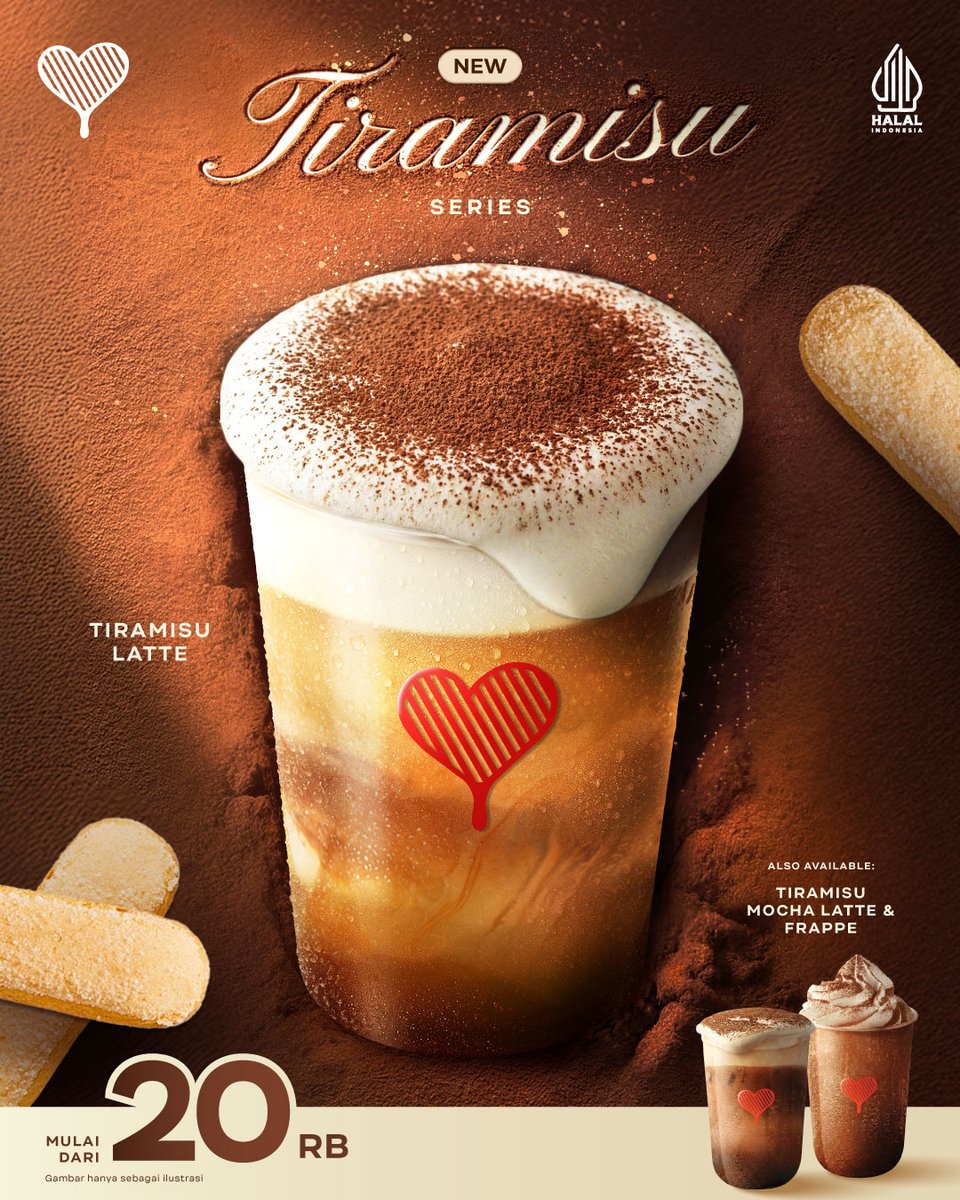 Kopikenangan_ID's tweet photo. BARU! Awali tahun dengan rasa hangat yang selama ini kamu cari 🤎 Cobain Tiramisu Series &amp; Signature Bake sekarang!

#KopiKenangan
#TiraMISSU https://t.co/czNROugq8A
