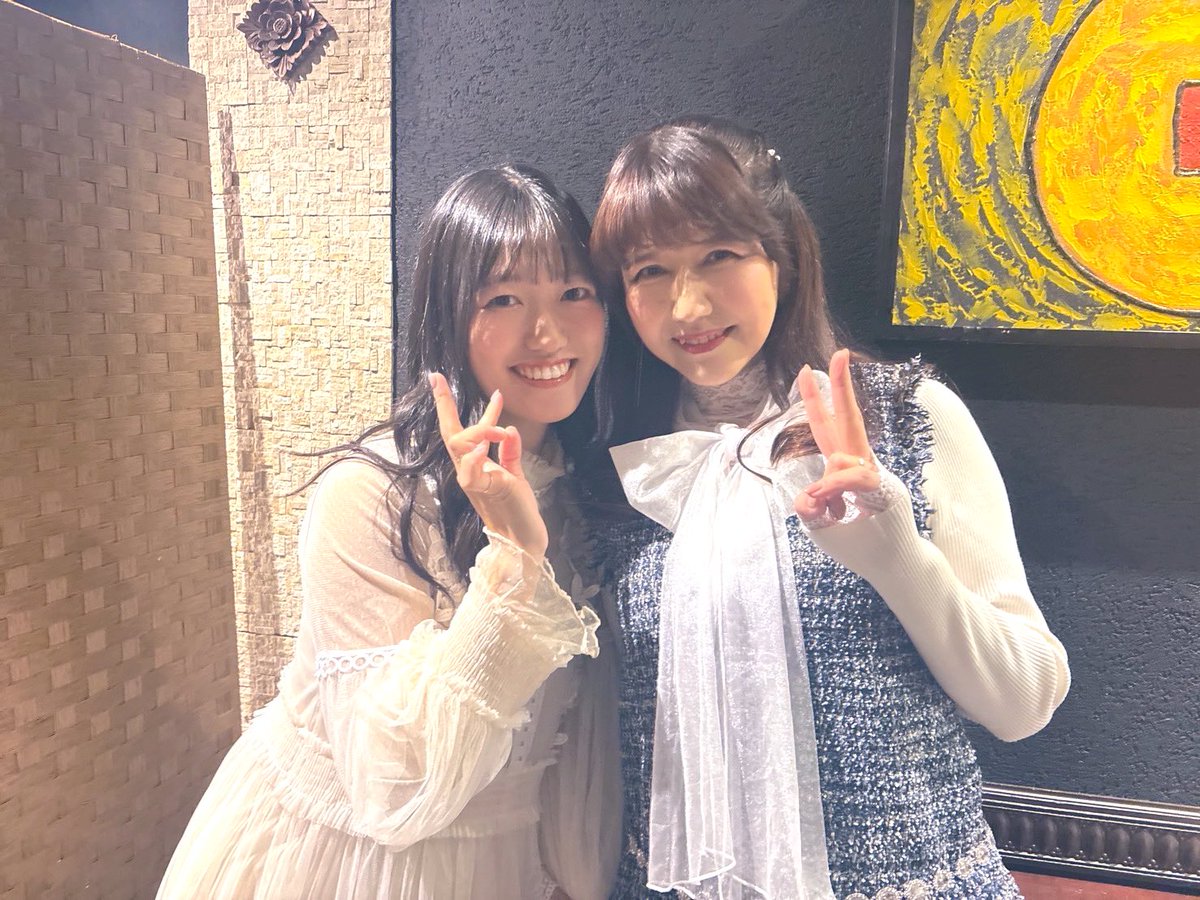 atmanbow_staff's tweet photo. 昨日の写真です♡
改めまして、お越しくださった皆さまっ、ありがとうございました！お手紙や素敵なプレゼントも、ありがとうございます☺️🙏✨ https://t.co/PPO9nS9nd8
