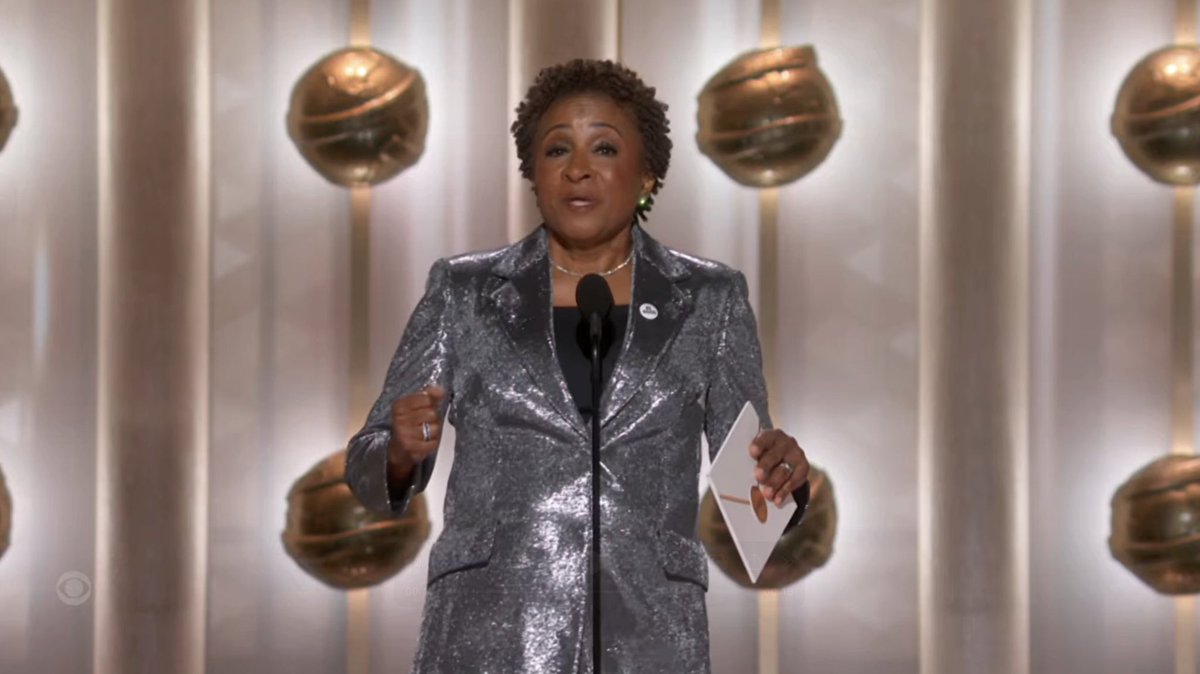 PopBase's tweet image. “Ricky Gervais would like to thank god and the trans community.”

— Wanda Sykes accepting the #GoldenGlobes on behalf of Ricky Gervais for Best Stand Up Comedy.