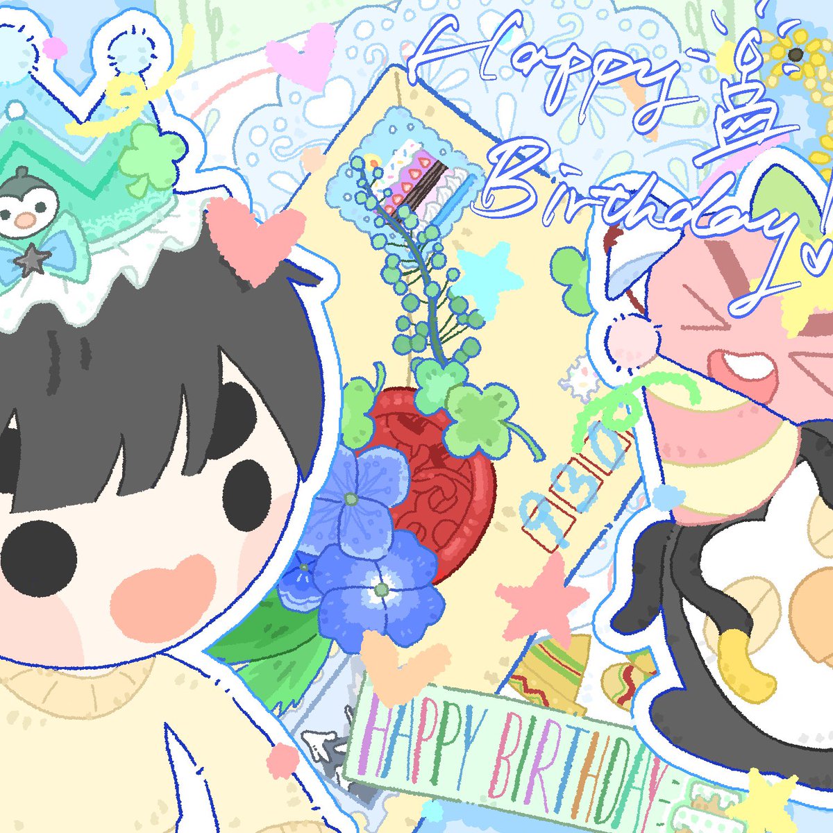 dededede0924's tweet image. 💙🩵🎂都暻秀生日快乐🎂🩵💙
#도경수 #DOHKYUNGSOO