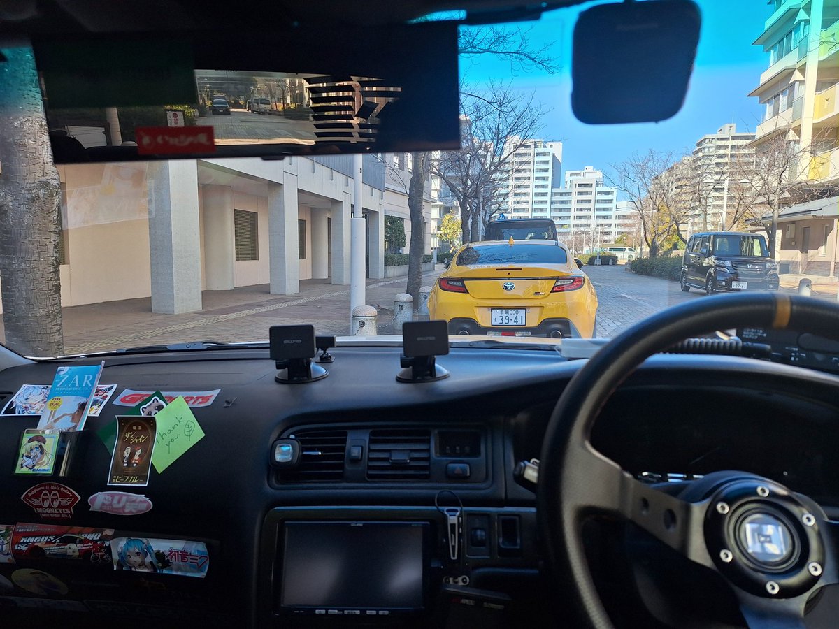 兄とアップガレージに😊 茂原ツインサーキットも見学行く予定