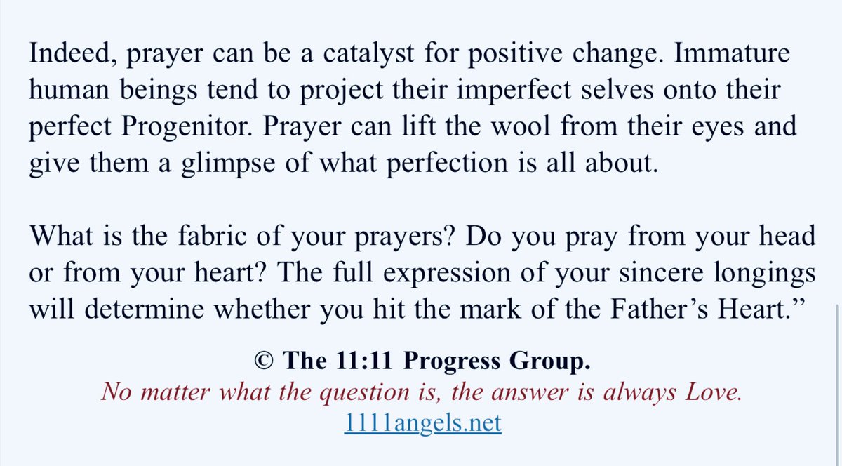 “Genuine Prayer.”