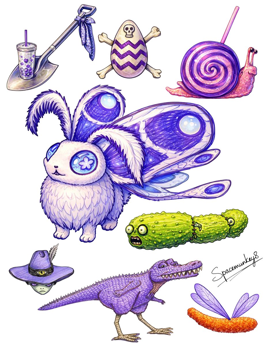 Spacemunkey81's tweet image. Random Doodles #006