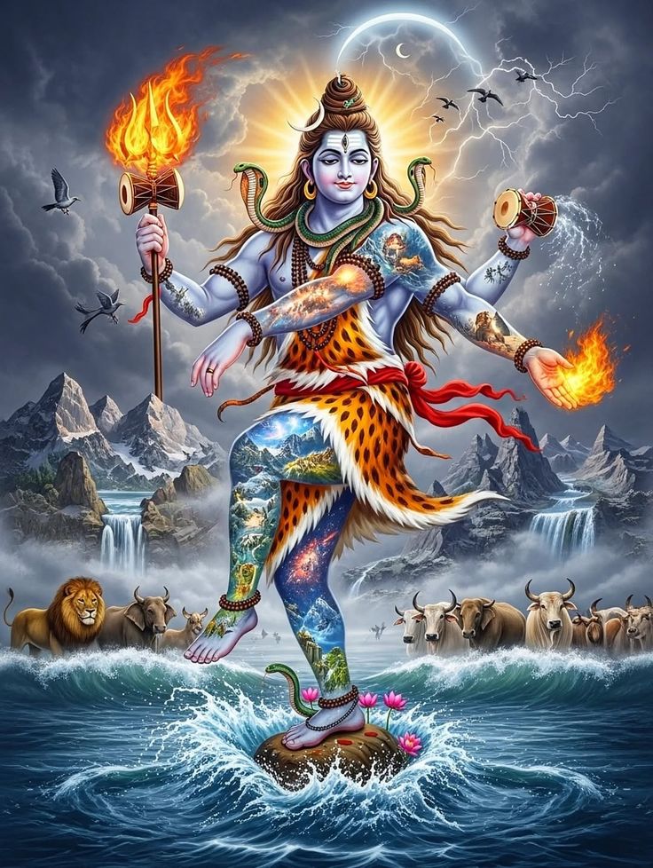 डामरु   बजाय,   हस्त   उग्र   नृत्य  जो  करे
महेश  नाम  है,  अजेय  क्लेश  द्वेष  जो  हरे
                         🙏
              ॐ महेश्वराय नमः
                 #नमो_श्रीरामं