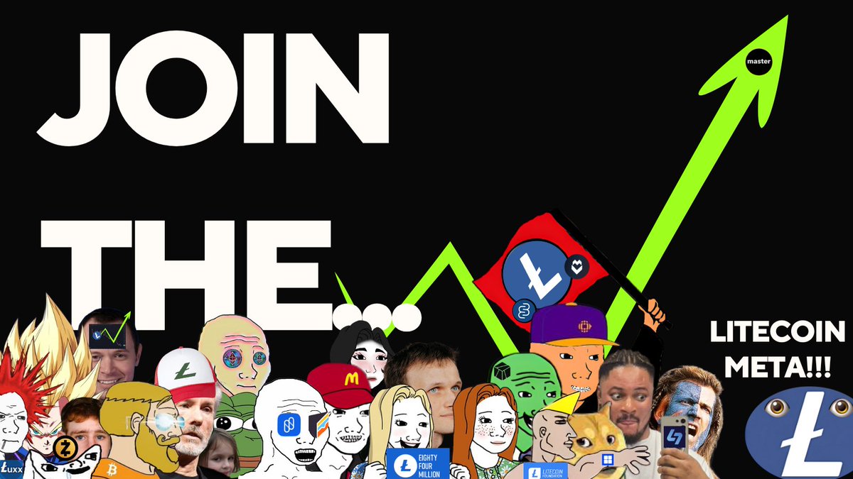 circle_crypto's tweet image. EVERYONE in the Litecoin Meta matters.

Hodling .84 or 84 LTC.
Buildooor institutional or fully onchain.
Hype master, memer, podcaster, or threadooor.
GOAT Charlie Lee or person with 3 followers.

YOU all matter, and we are going to win TOGETHER!