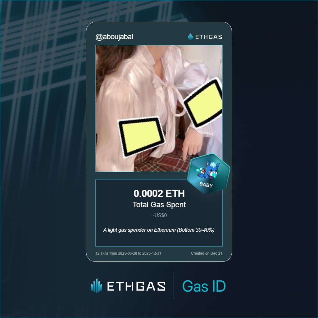 aboujabal| ETHGas ⛽ tweet media