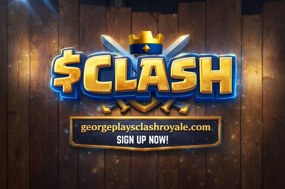 🚨 $CLASH FAM, LOCK IN 🚨

Two tournaments dropping THIS WEEK — don’t miss your shot to compete, earn, and flex your skills 🔥

🏆 Clash Pro Tournament
📅 Wednesday, 1/14
⏰ 6PM CT

⚔️ Clash Amateur Tournament
📅 Friday, 1/16
⏰ 8PM CT

Whether you’re a seasoned grinder or