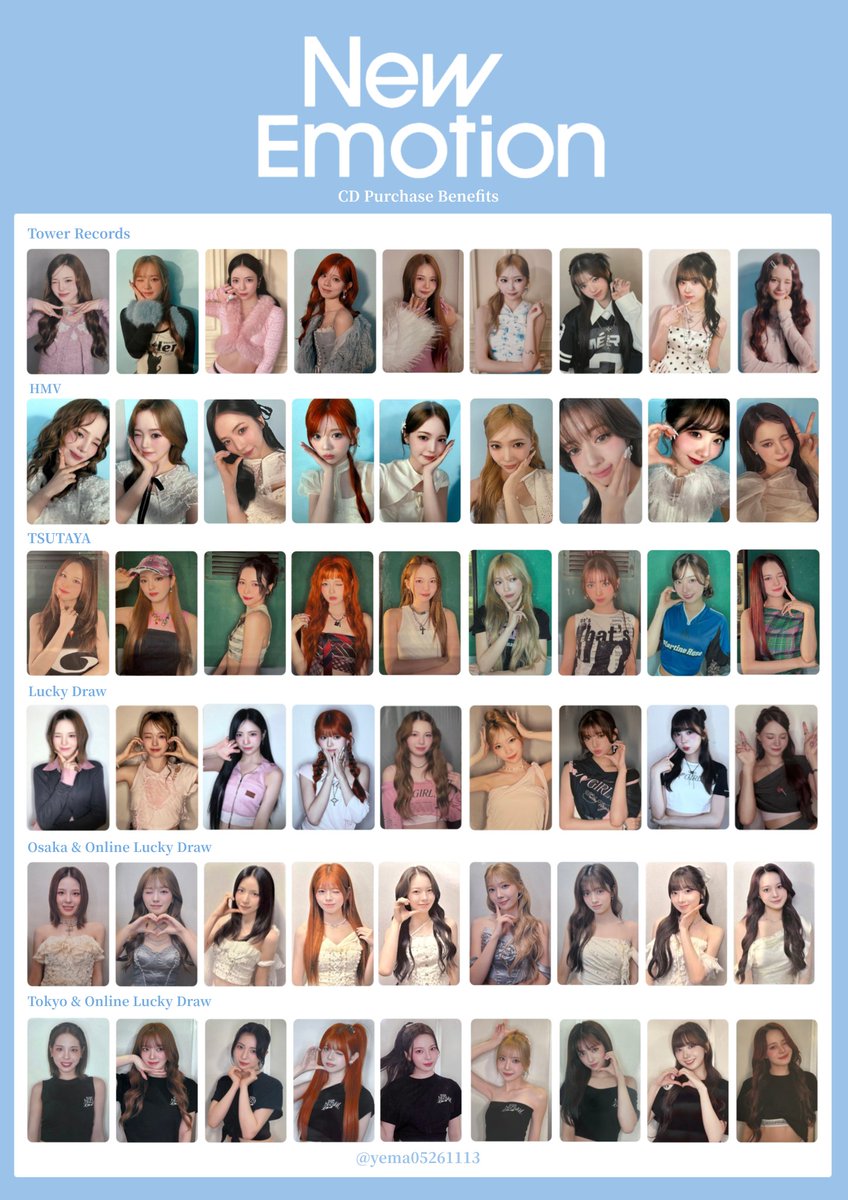 NiziU〜トレカコンプ 3周年Anniversary 即購入❌ ✦NiziU 3rd Album 𝑁𝑒𝑤 𝐸𝑚𝑜𝑡𝑖𝑜𝑛 CD 購入 特典 トレカ一覧