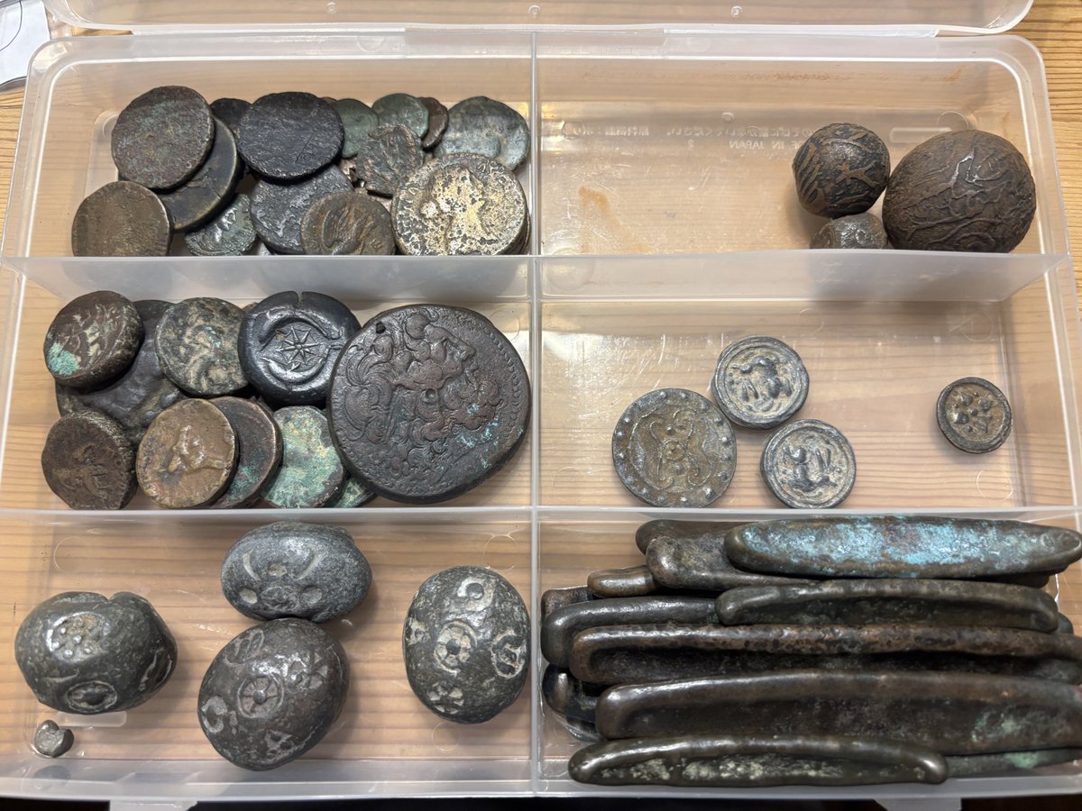 東南アジアの変形コイン＆古代コインまとめ 少しずつジャラジャラ用増やしていきたいところ #貨幣収集はいいぞ