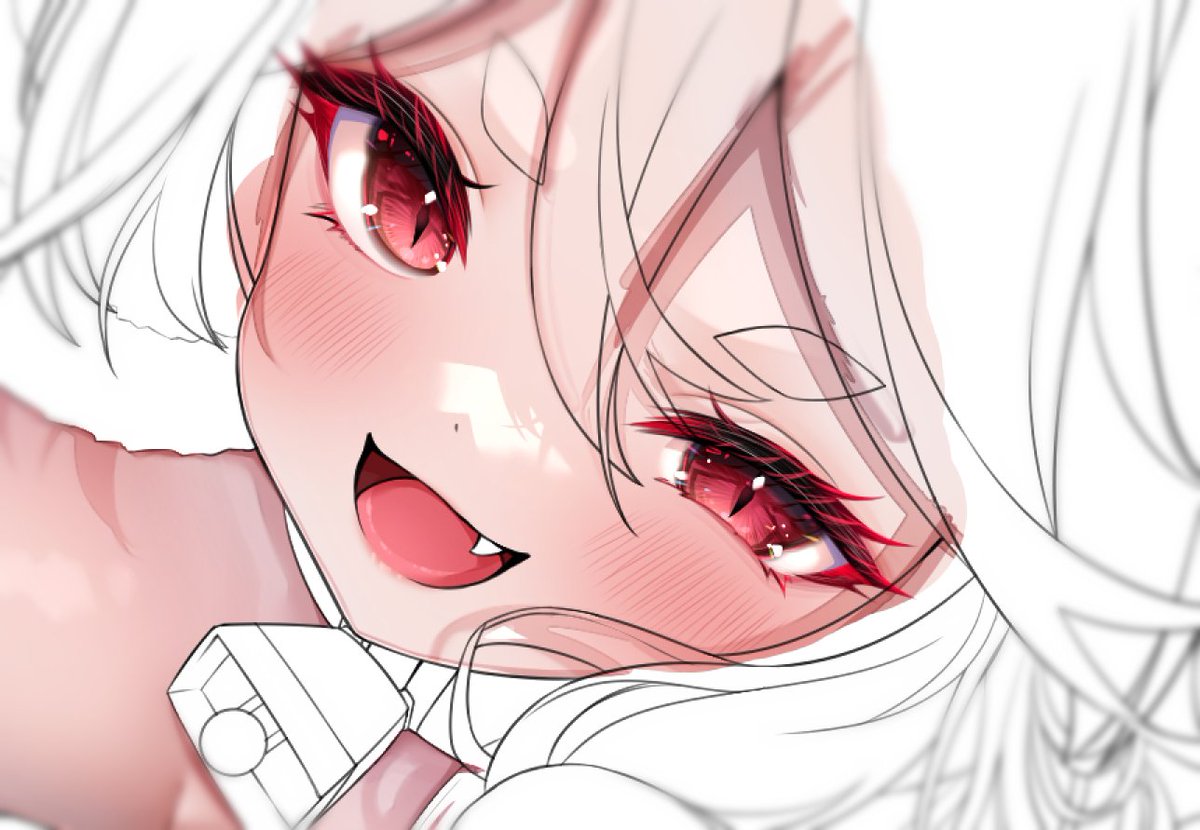 めちゃ可愛く塗れたからwip♡ 