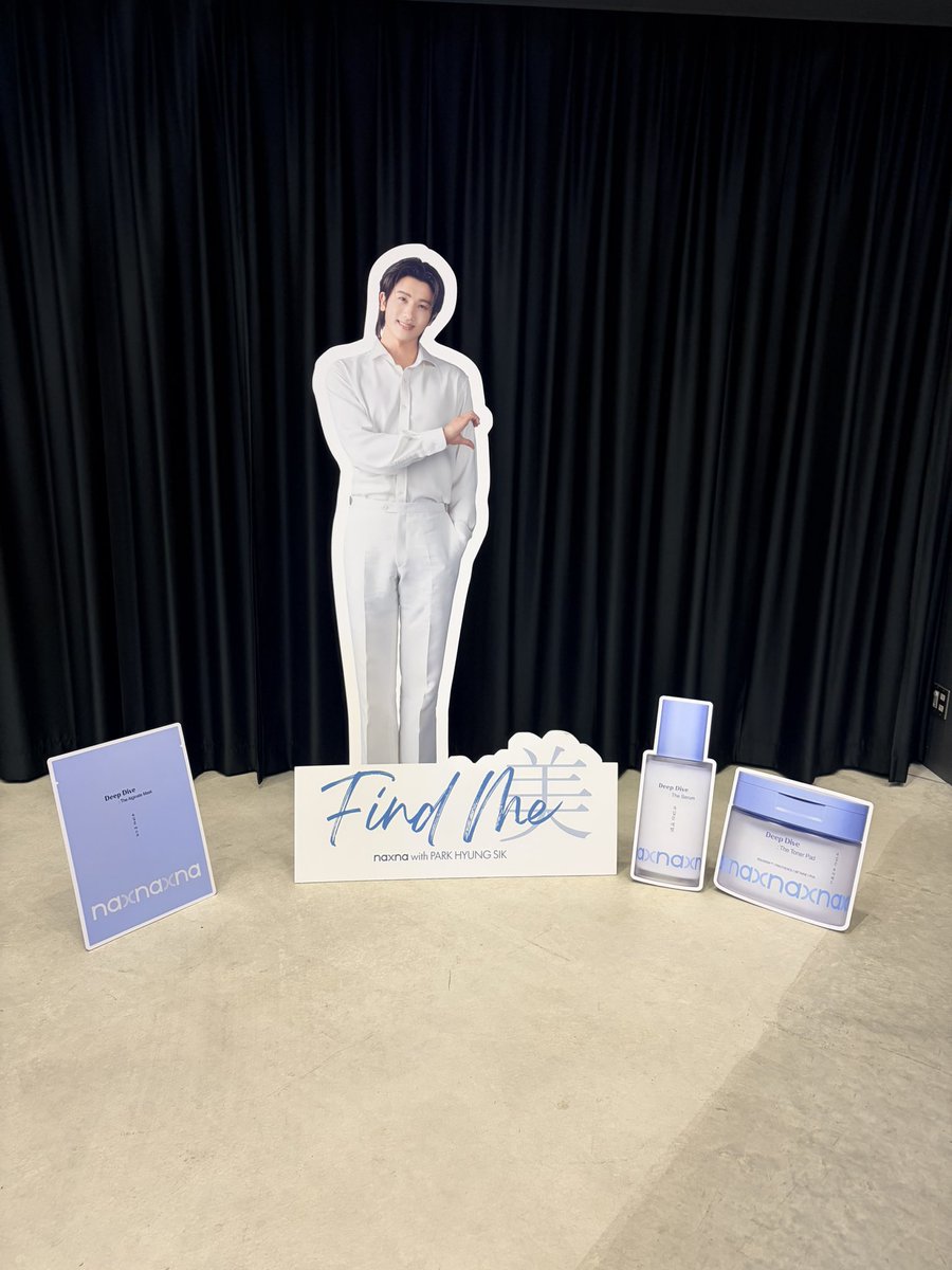 会場内にフォトスペースありました✨
#パクヒョンシク
#SIKcret