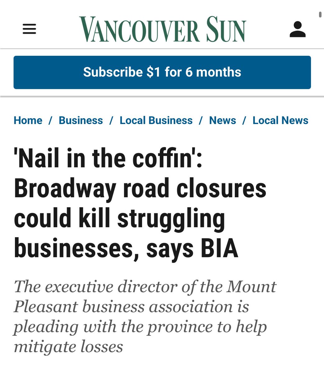 gavindew's tweet image. As years of Broadway Line construction delays kill small businesses in
@MountPleasantBC, local NDP MLAs are missing in action.

When will @christineeboyle use her seat at the cabinet table to help her long-suffering constituents?

vancouversun.com/news/broadway-…

#bcpoli #vanpoli