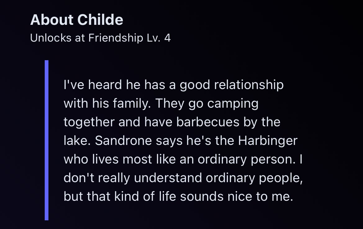 FUSHIGUR0's tweet image. // genshin 6.3 leaks

 this is so sweet im gonna cry 😭 childe the big brother you are