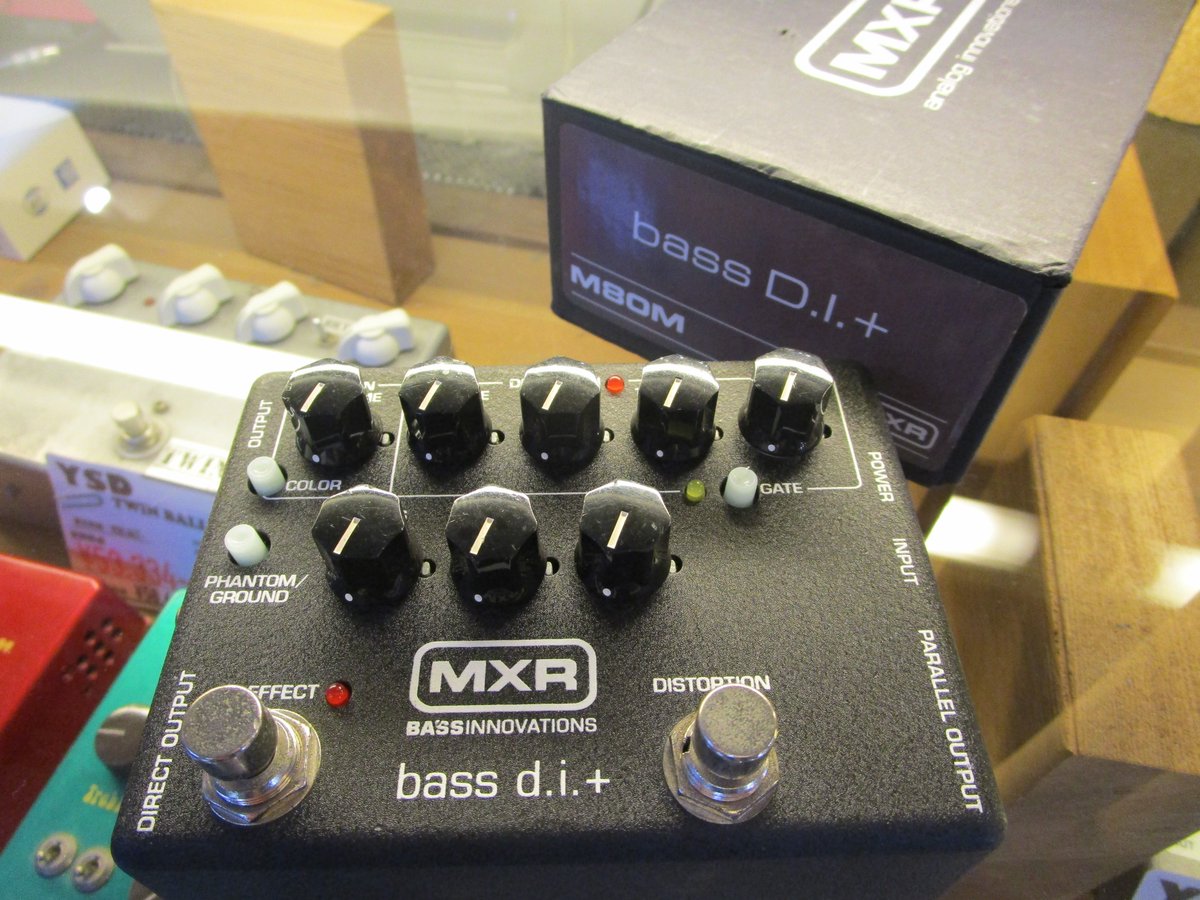 【中古】MXR bass d.i. + M80 プリアンプ MXR bass di M80 プリアンプ MXR M80 Bass D.I.+ Bass Distortion