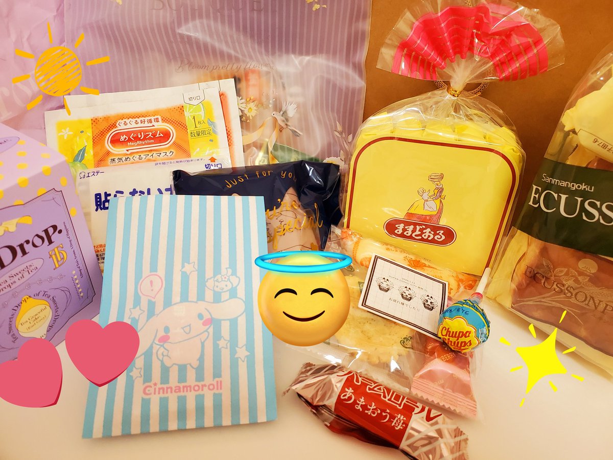 改めまして、昨日はスペースに来て頂いた方、差し入れを下さった方、皆さま本当にありがとうございました！✨
出て良かったなあと思えるイベントになりました、ありがとうございました(* ´ ▽ ` *)