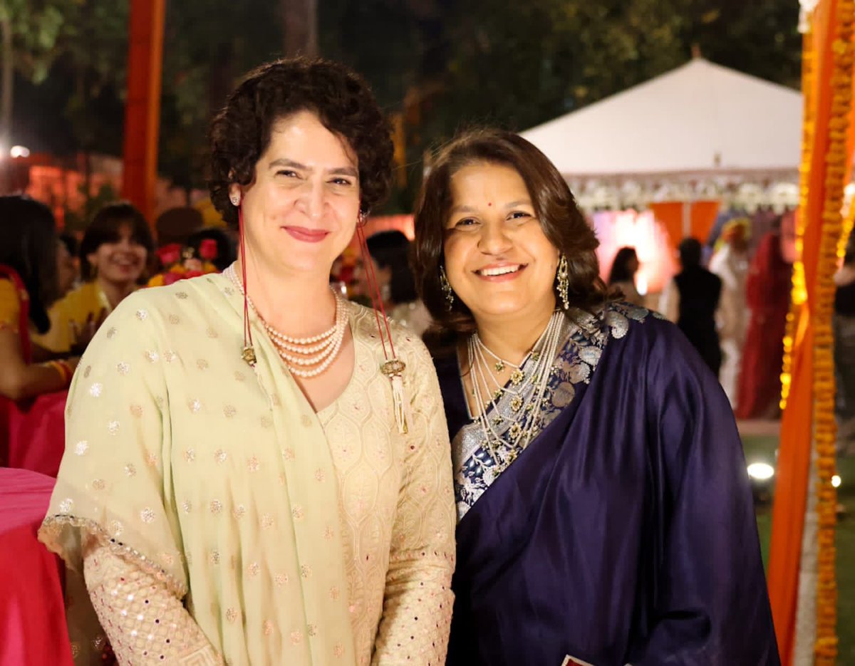 She’s a fighter 

She’s feisty 

She’s fierce 

She’s fabulous 

She’s fun 

Happy birthday to the one and only <a href="/priyankagandhi/">Priyanka Gandhi Vadra</a> ji 

Wish you laughter, love and light on your birthday and beyond!