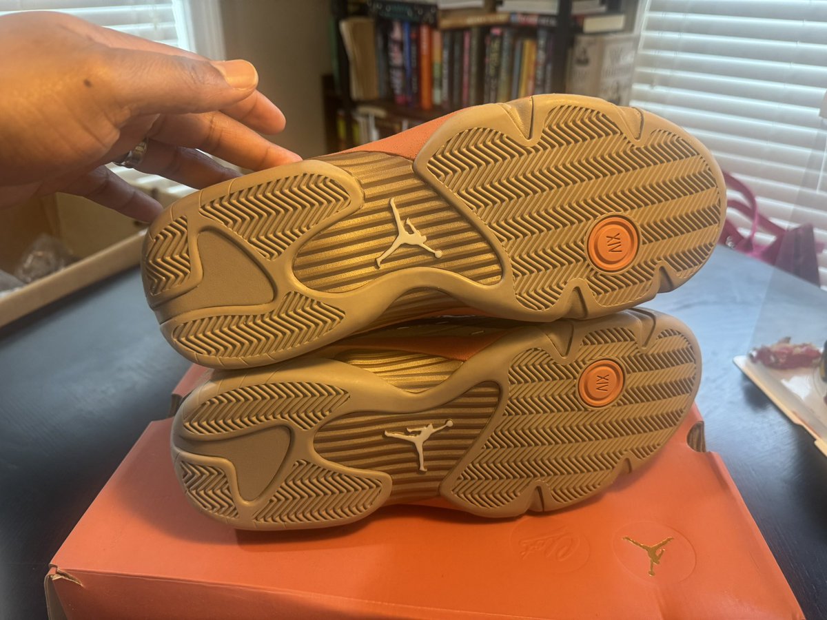 83Atia's tweet photo. @SellKicksSunday Jordan 14 Clot DS Sz 13 damaged box 235.00 shipped https://t.co/silI7j22OV