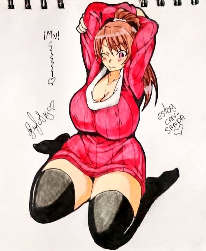 Día 29 un fanarts 🍀 #waifus  #dibujo #dibujosNSFW #drawing #draw #drawings