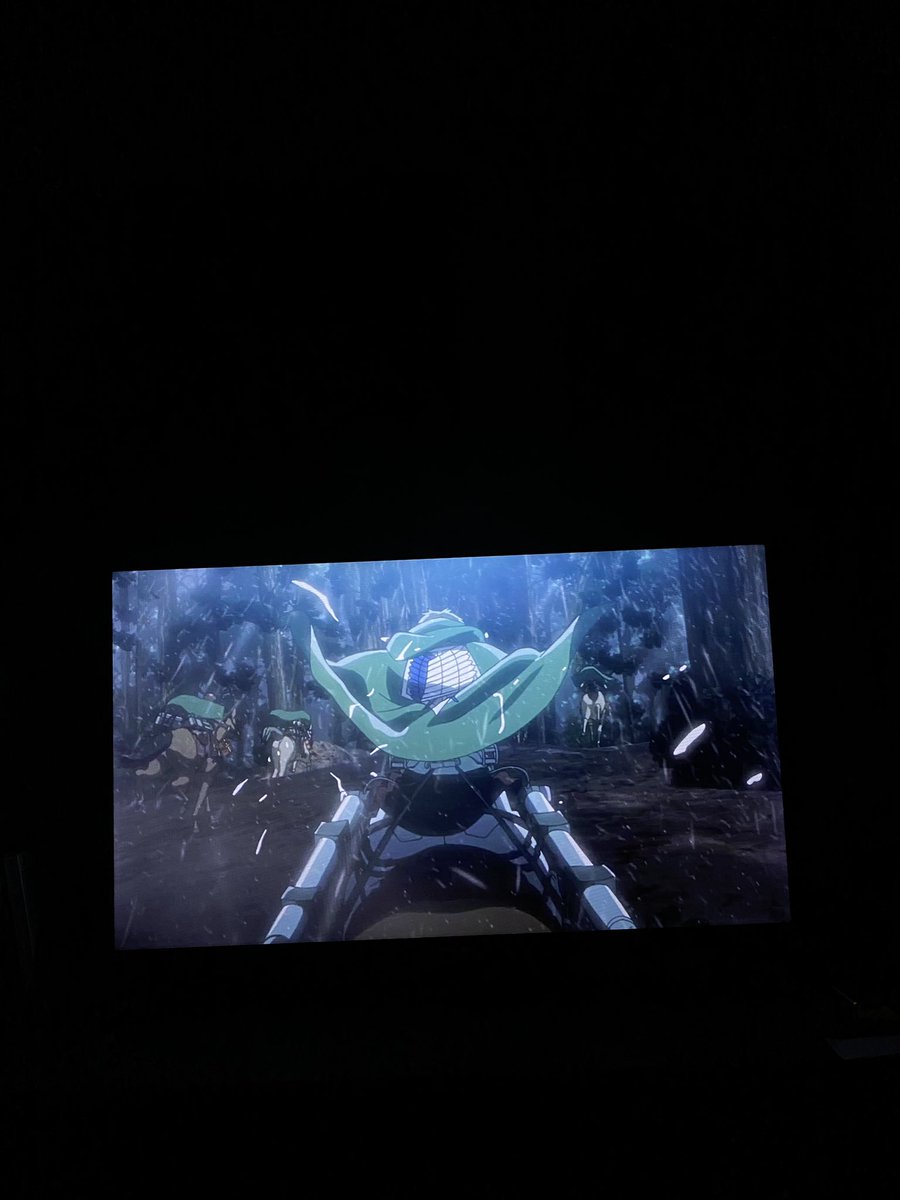 wosales's tweet photo. Currently have the privilege of watching this for the first time

#AttackOnTitan #AoT https://t.co/KzCnYiVB92
