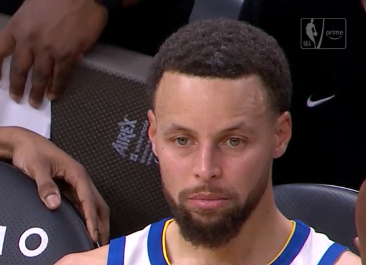 A cara do Curry perdendo pro hawks da mt um meme kkkkkkkkkk