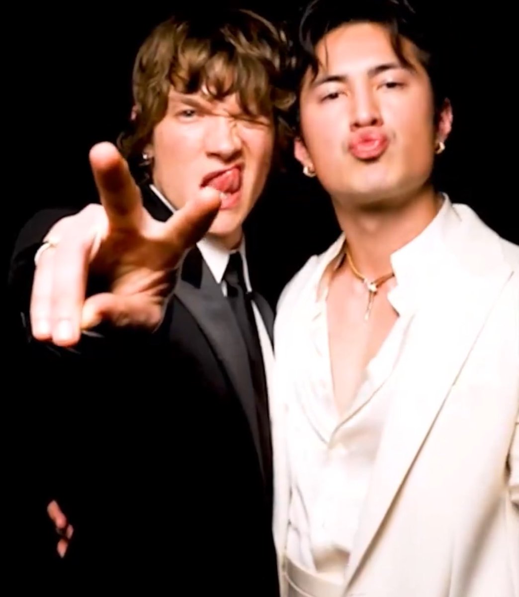 the hand on his waist