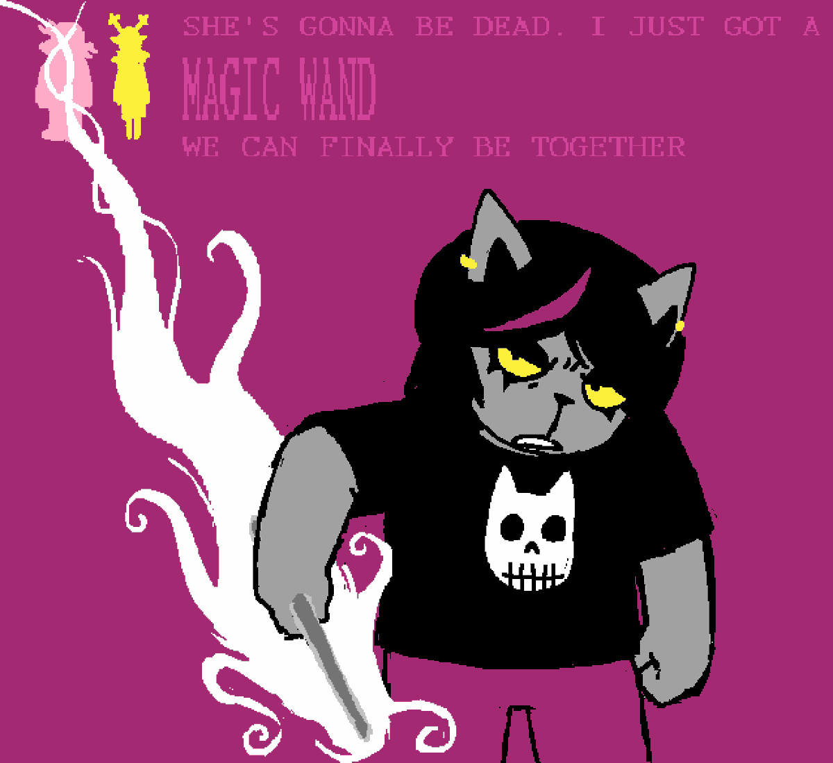 romstred's tweet image. new magic wand
#DELTARUNE