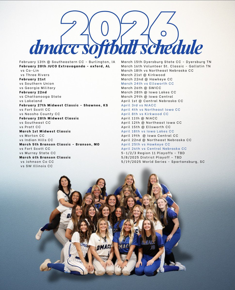 DMACC SOFTBALL tweet media