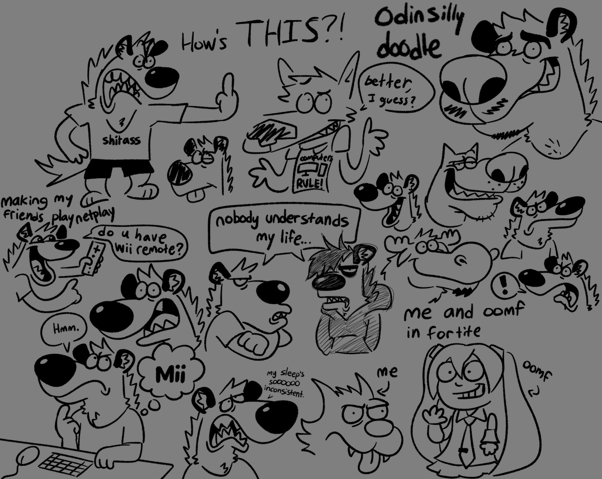 as I said the other day i wanna do more doodle boardss cuzzz its fun and silly

but i was and still am super tired while doing these so like. im gunna. stop. ofc. and sleep. goodnight. LMAAO