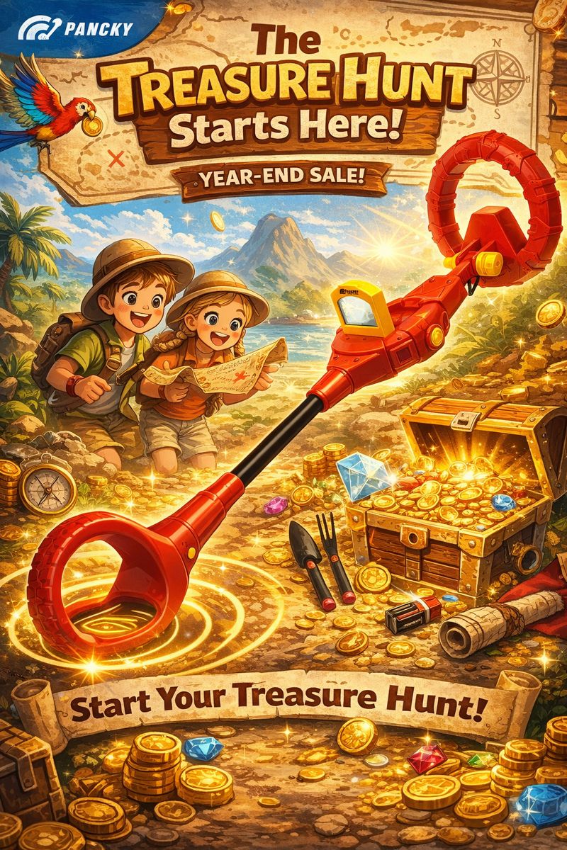 New Year Limited 🎆 | Year-End Sale
A gift kids actually use.
PANCKY Kids Metal Detector (3–10): lightweight, waterproof &amp; beginner-friendly.
⏰ Limited stock—last chance of the year!
👉 panckydetectors.com/products/panck…
#NewYearDeals #KidsGift #PANCKY #LimitedOffer